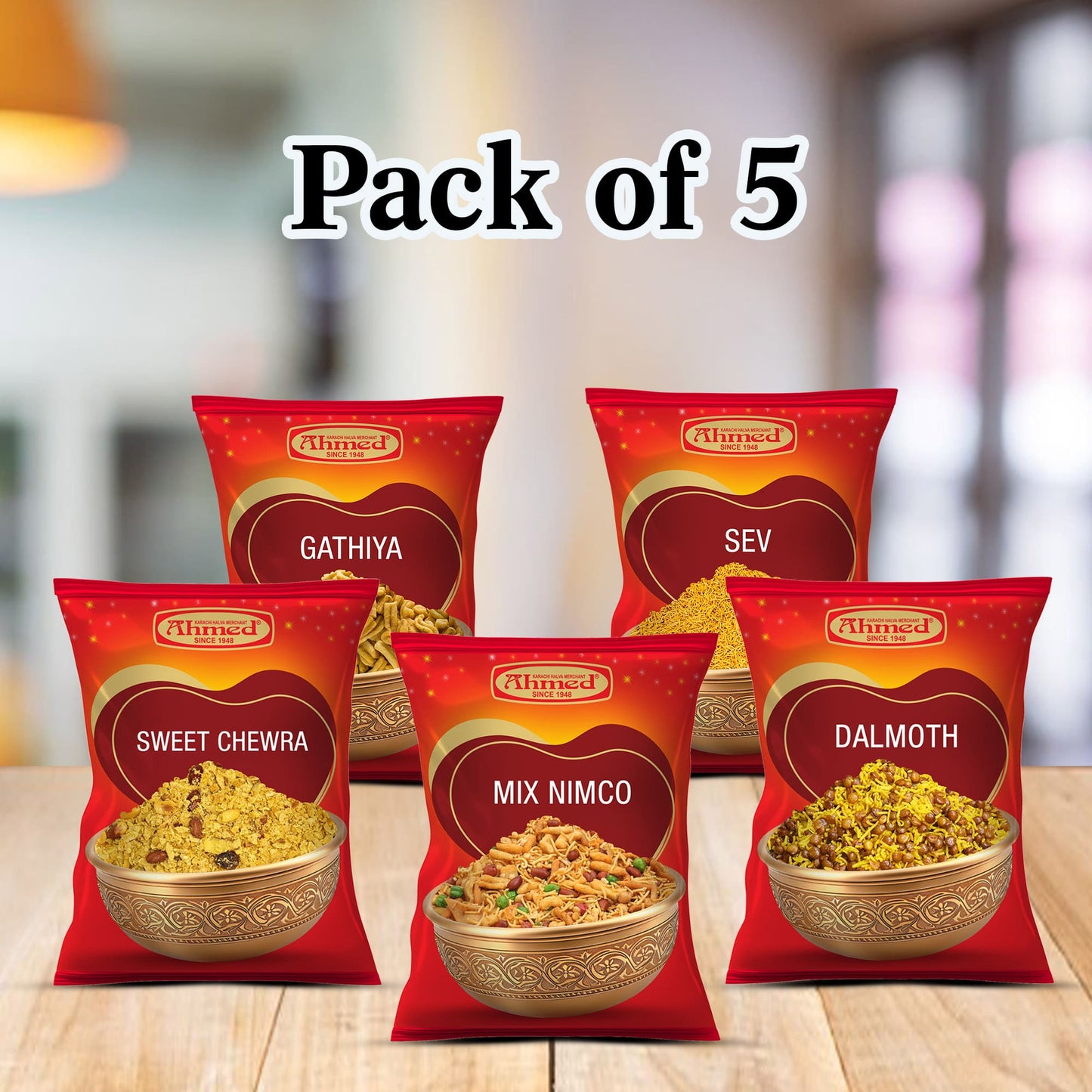 Nimco Pack Of 5 - 900g Ahmed Karachi Halva Merchant