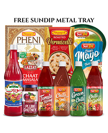 Ramzan Iftar essentials bundle with free Sundip metal tray