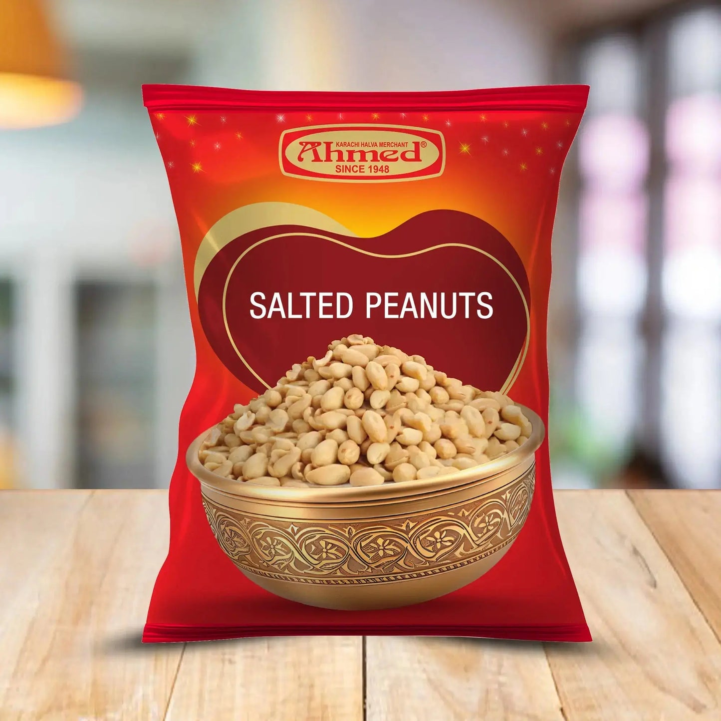 Salted Peanuts 150g, crunchy roasted peanuts with a touch of salt, perfect for snacking, gifting, and traveling