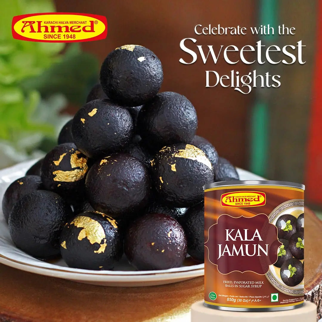 Kala Jamun Tin - 850g Ahmed Karachi Halva Merchant